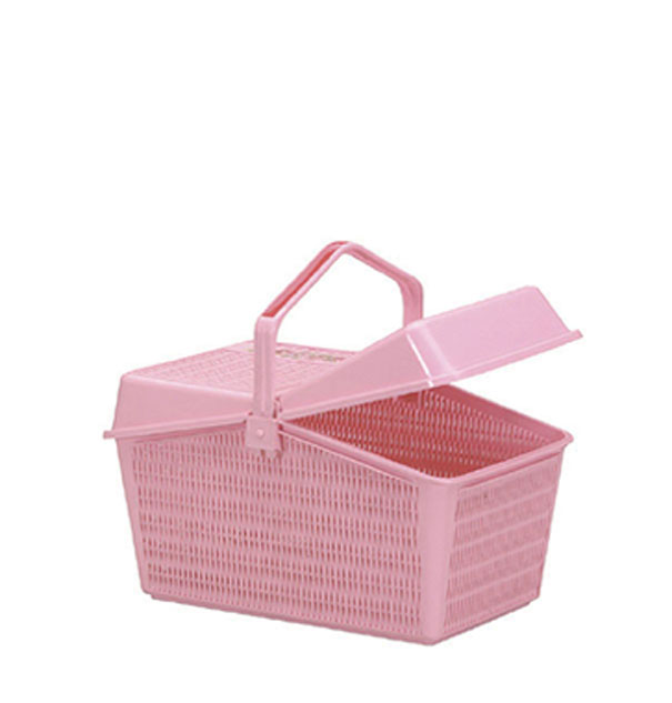 B-4 Picnic Shopping Basket w/ Cover