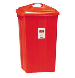 E-12 Square Pail 42 Litre w/ Cover