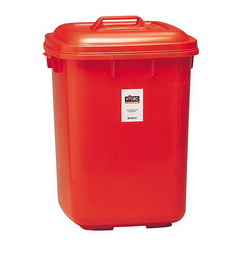 E-17 Square Pail 60 Litre w/ Cover