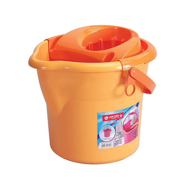 E-34 Elita Mop Pail 12 Litres with Hose Holder