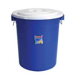 PC-20 Pail 70 Litre w/ Cover & Chrome Handle