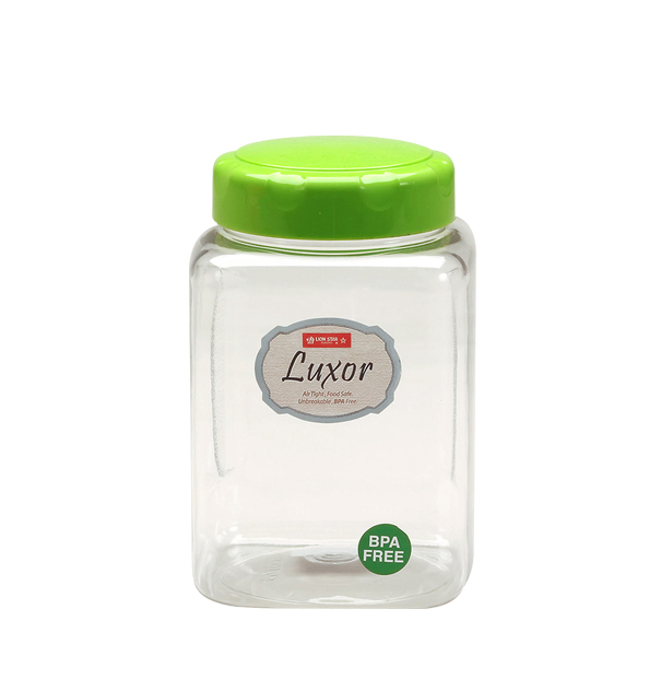 PP-17 Luxor Square Candy Jar 802 (1400 ml)