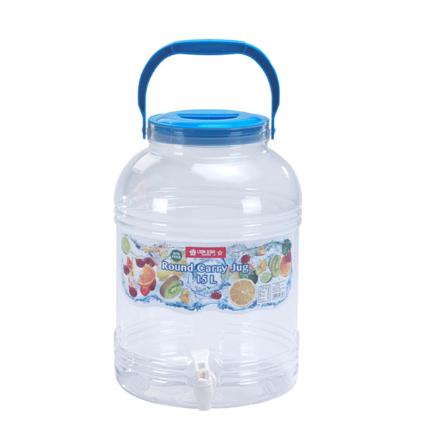 D-47 Round Carry Jug 15 Litres with Tap