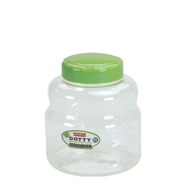PP-26 Dotty Round Jar 01 (2000 ml)